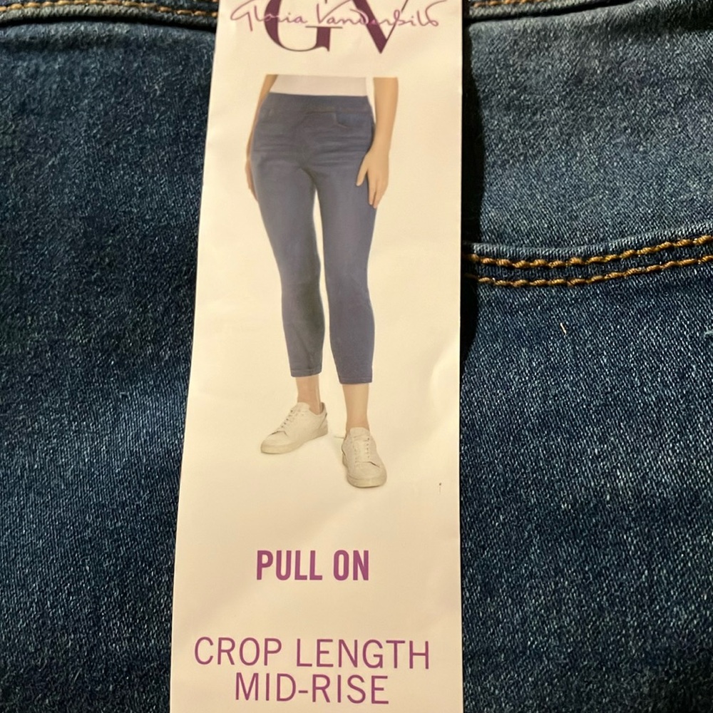 Gloria Vanderbilt Pull On Comfort Jeans Ladies
